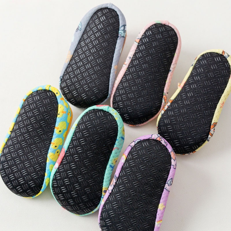 Vớ Cotton Mềm Mại Co Giãn Thoáng Khí Chống Trượt Dành Cho Trẻ Em Tập Đi