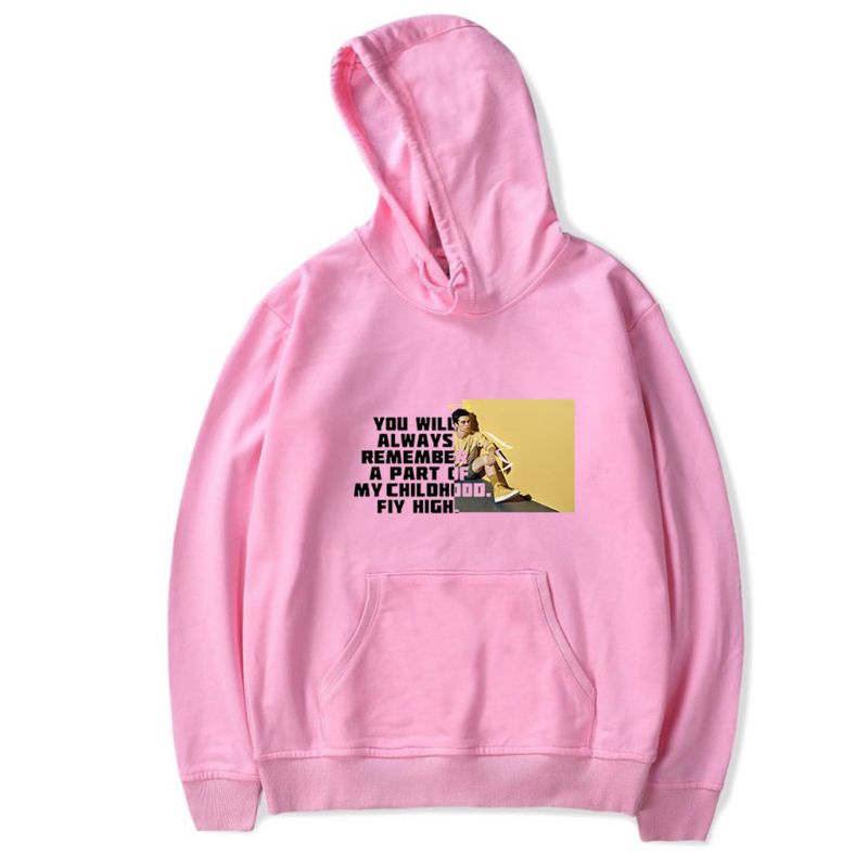 Xiangbao Áo Hoodie Dây Rút Tay Dài In Hình Chân Dung Diễn Viên Trẻ Trung Mỹ Cho Nam Nữ