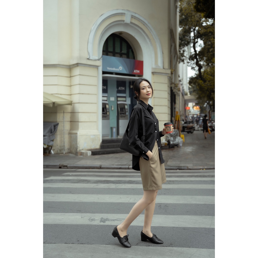 Quần short Maybi dáng lửng