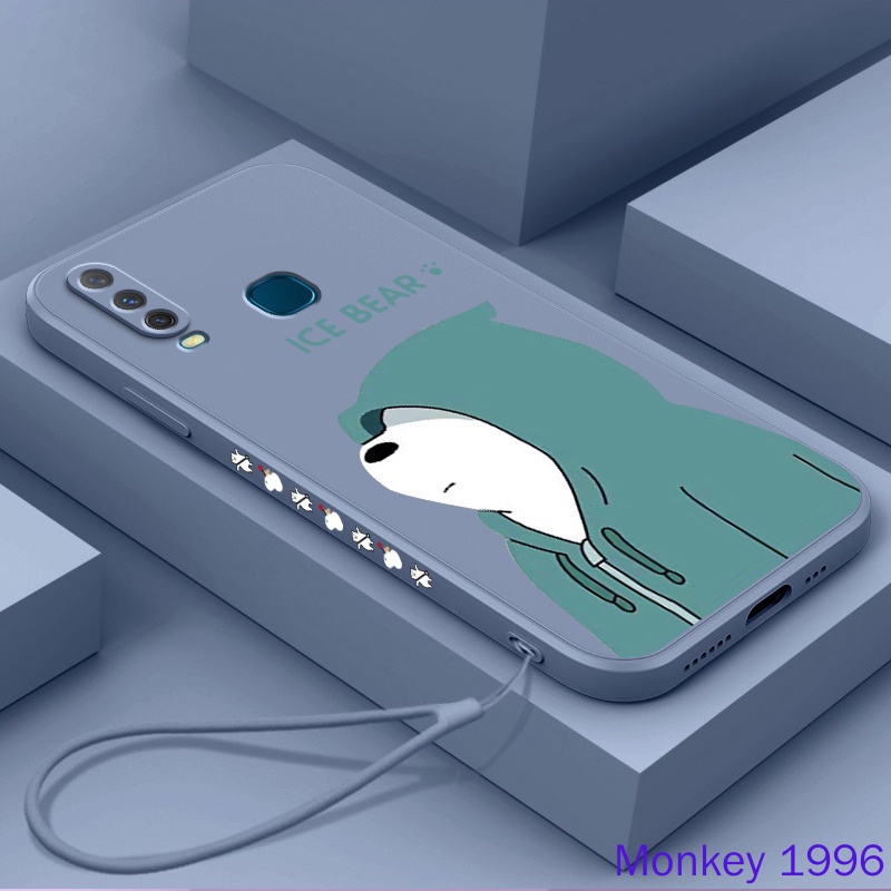 ốp lưng Vivo Y19 ốp lưng Vivo Y17 ốp lưng Vivo U10 ốp lưng Vivo Y15 Y12 Y17 Ốp Điện Thoại tpu Hình Gấu teddy Cho Vivo Y20 V2026 V2029 Y12S Y20S