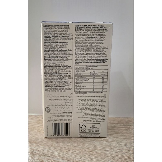 Kem topping Puratos Ambiante  1L