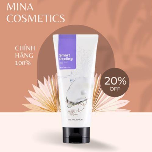 Kem Tẩy Da Chết Ngọc Trai The Face Shop Peeling 120ml - HANA