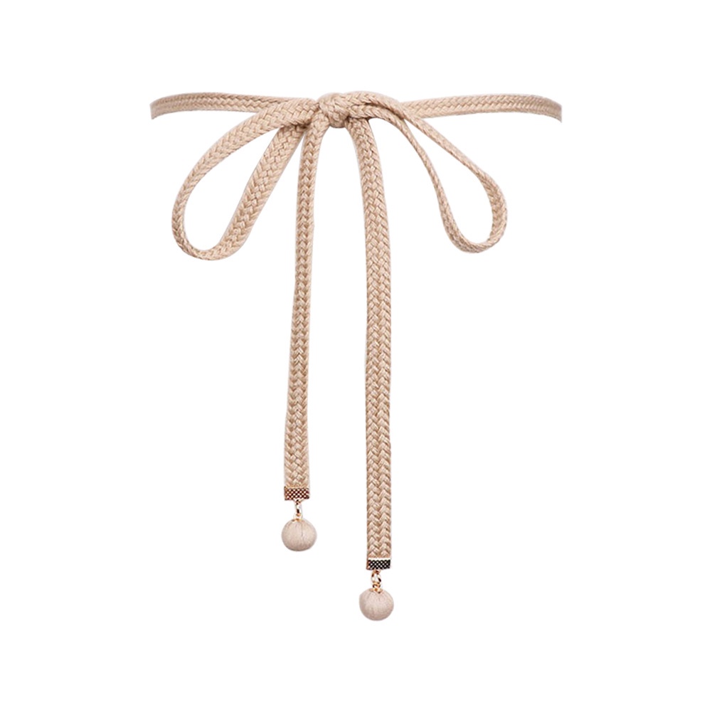 Thắt Lưng Bện Sợi Cotton Thời Trang Cho Nữ JP5