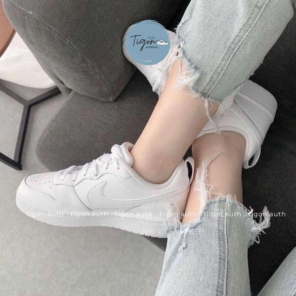 Giày thể thao Nike Court Borough Low, Giày sneaker thể thao chính hãng DV5456-106 [100% AUTHENTI