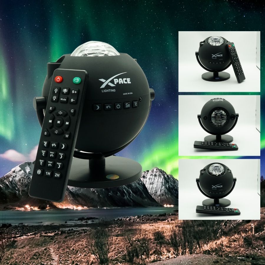 Đèn Ngân Hà, Đèn Thiên Hà, Đèn Chiếu Bầu Trời V7 Pro Chiếu Mây Bầu Trời Sao Kết Nối Loa Bluetooth Dùng Cho Phòng Ngủ.