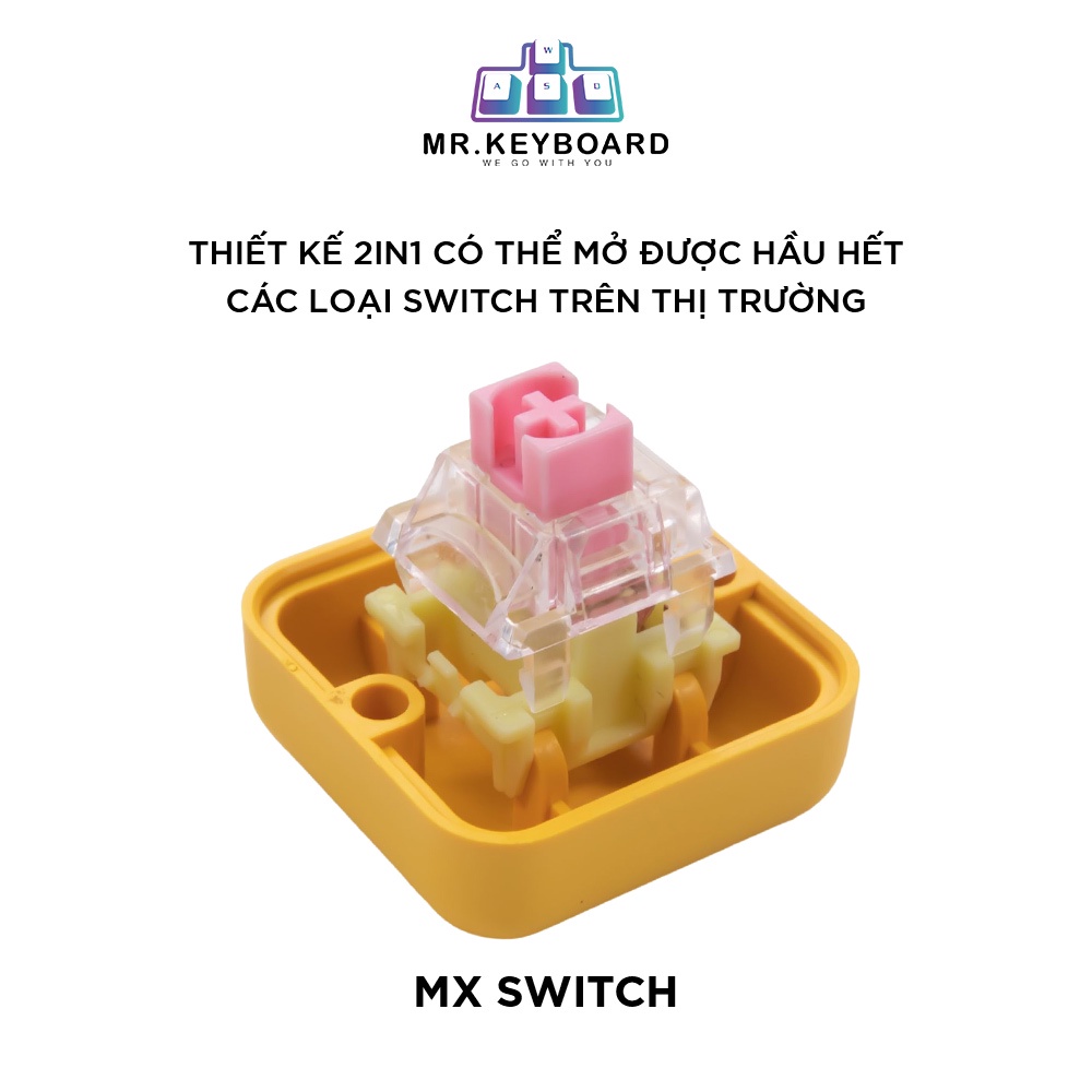 Switch Opener | Nhựa PBT Pro cao cấp | Dụng cụ mở switch 2in1