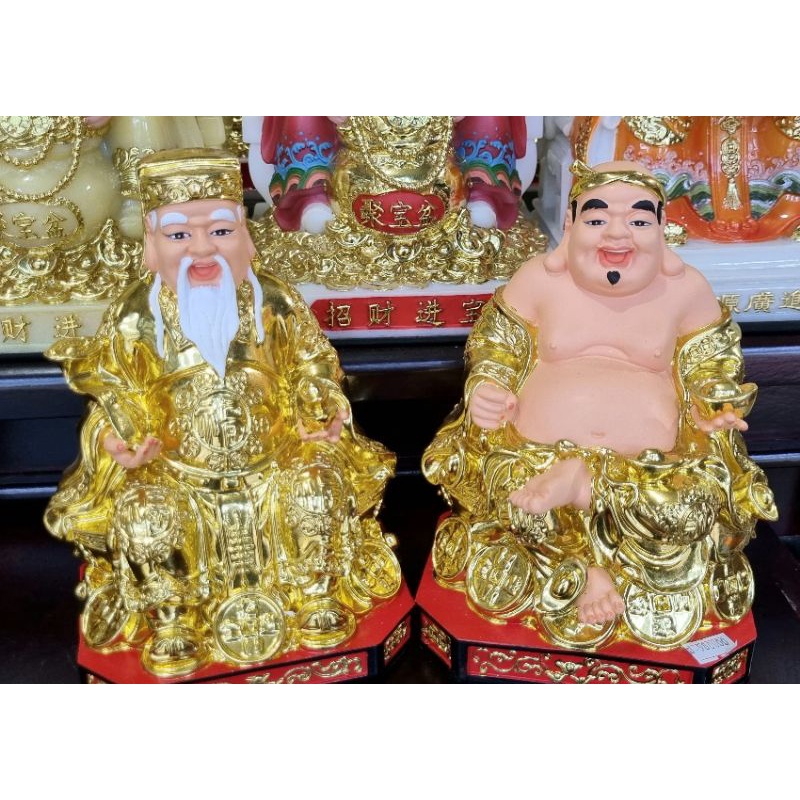 BỘ TƯỢNG ÔNG ĐỊA THẦN TÀI - CAO 20CM - HÀNG NHẬP ĐÀI LOAN