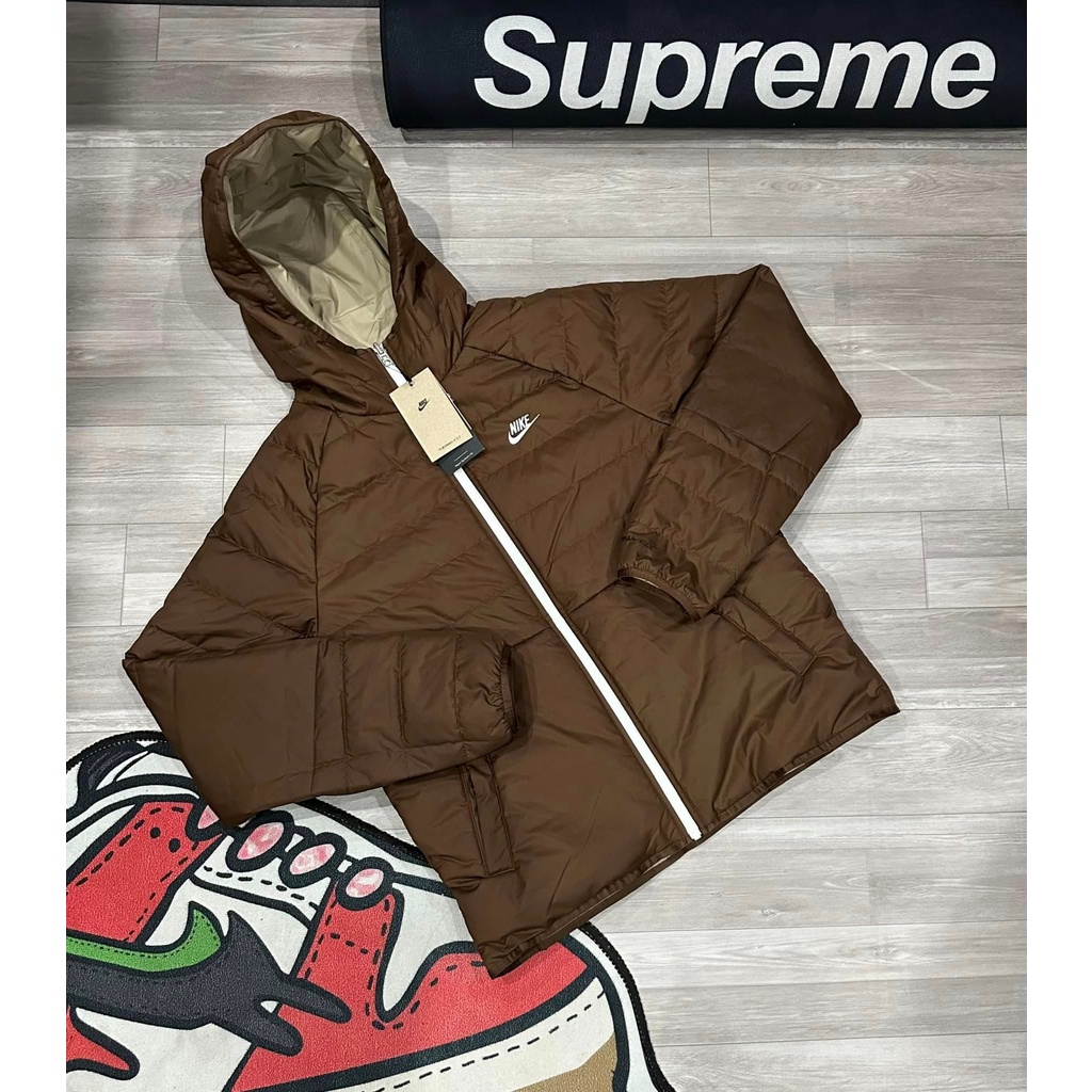 Áo Phao Nike 2 mặt DH2784 247 sẵn size M L á form thoải mái