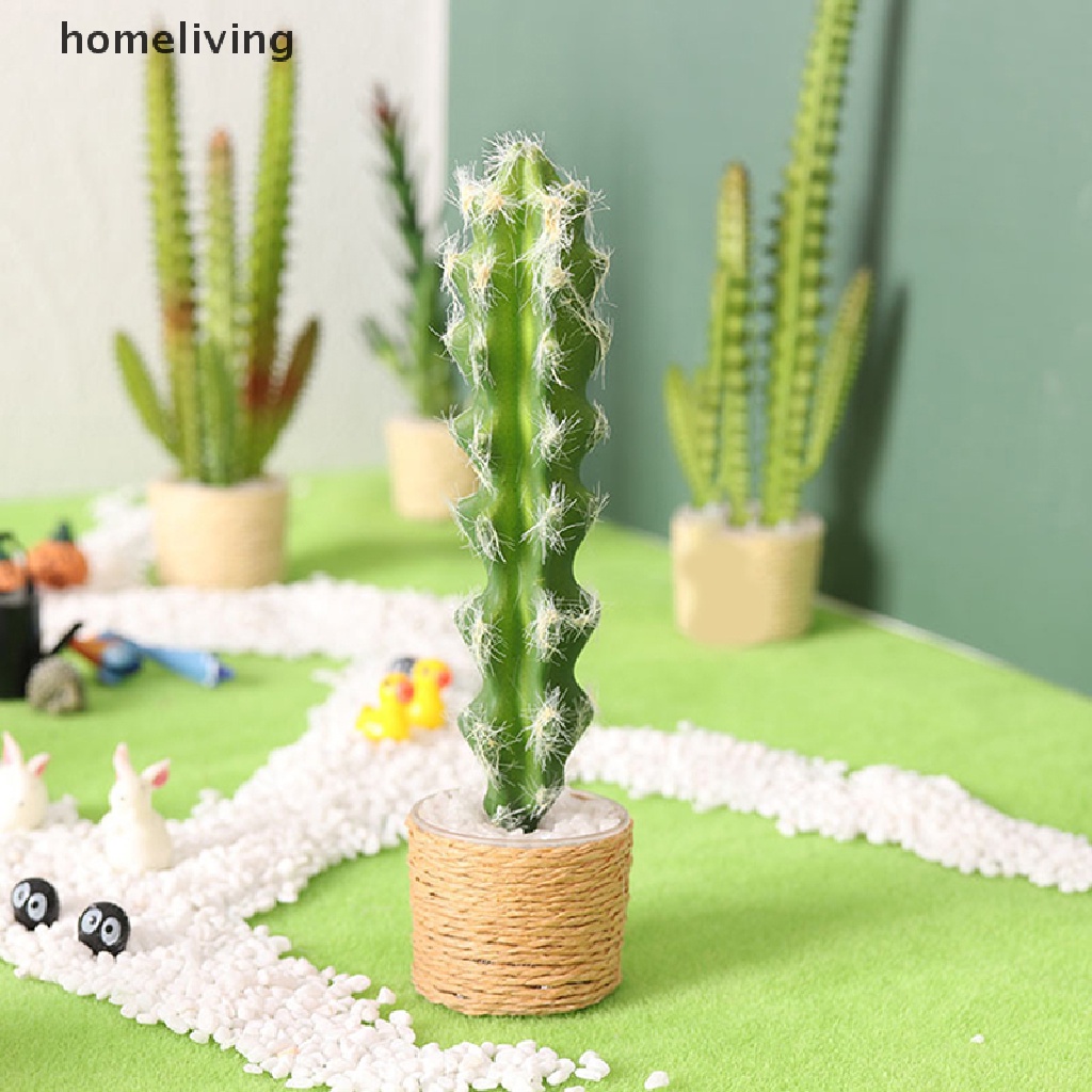 Cây Xương Rồng Giả Trang Trí Nhà Búp Bê