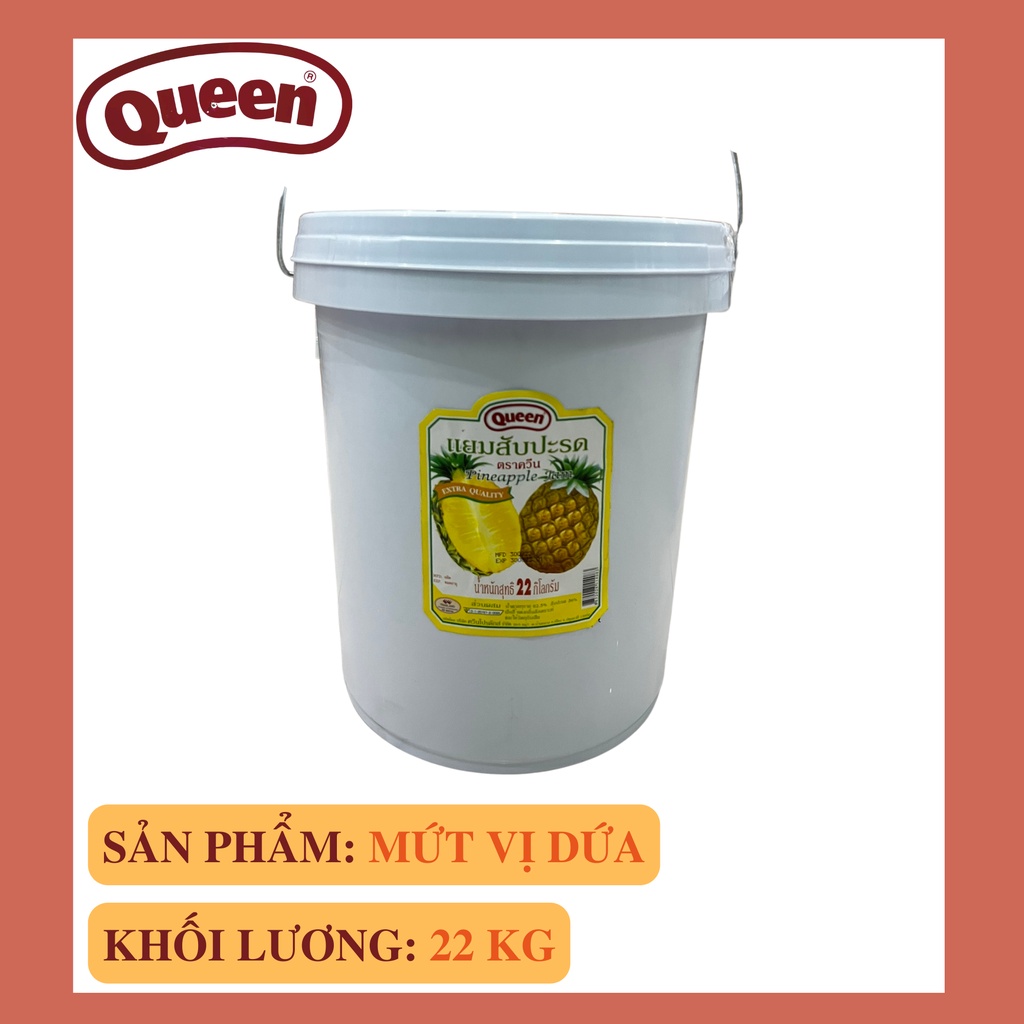 Mứt Trái Cây Queen 22Kg