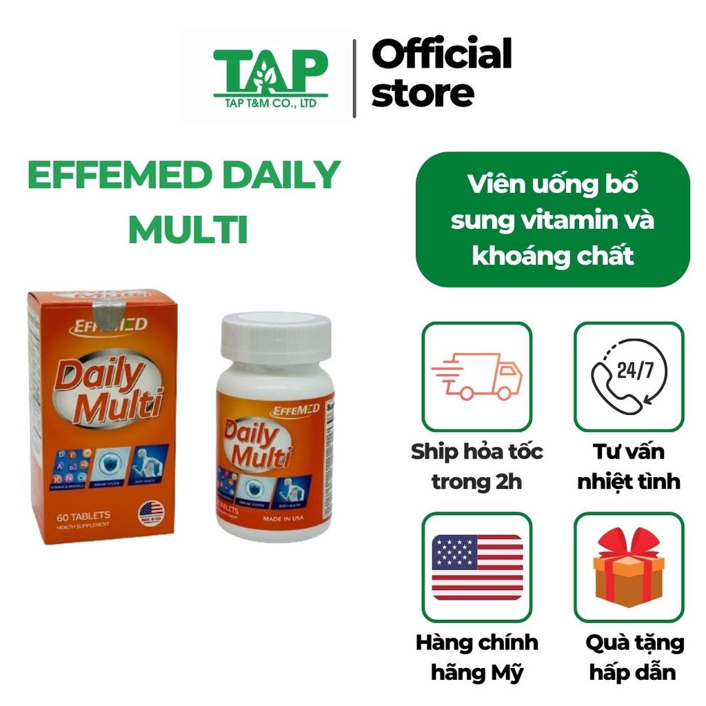 Thực Phẩm Bảo Vệ Sức Khỏe EFFEMED DAILY MULTI