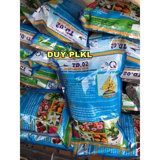 Phân Đạm Cá Hữu Cơ Dạng Viên TD -  02 - Túi 1 kg - Đạm cá hữu cơ vi sinh.