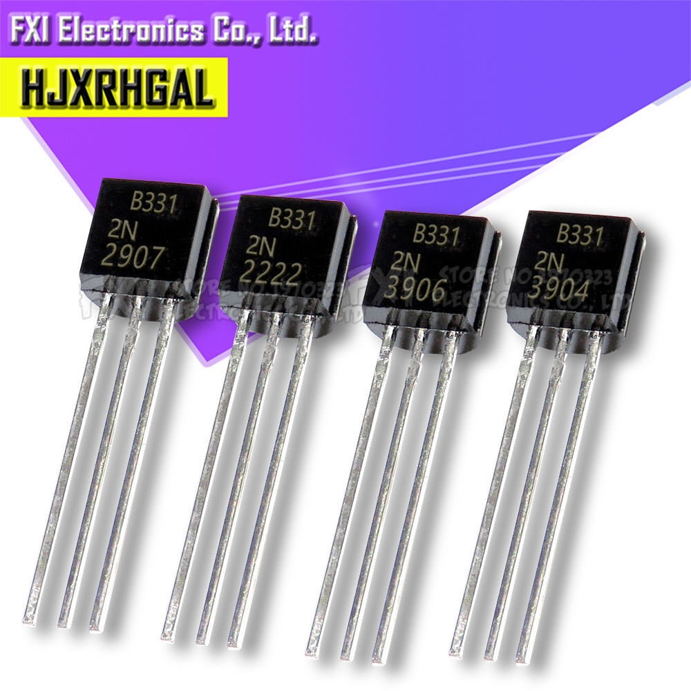 100 CHIẾC 2N2222 2N2222A TO-92 TO 92 Transistor 2N2907 2N3904 2N3906 2N4401 2N4402 2N5087 2N5088 2N5