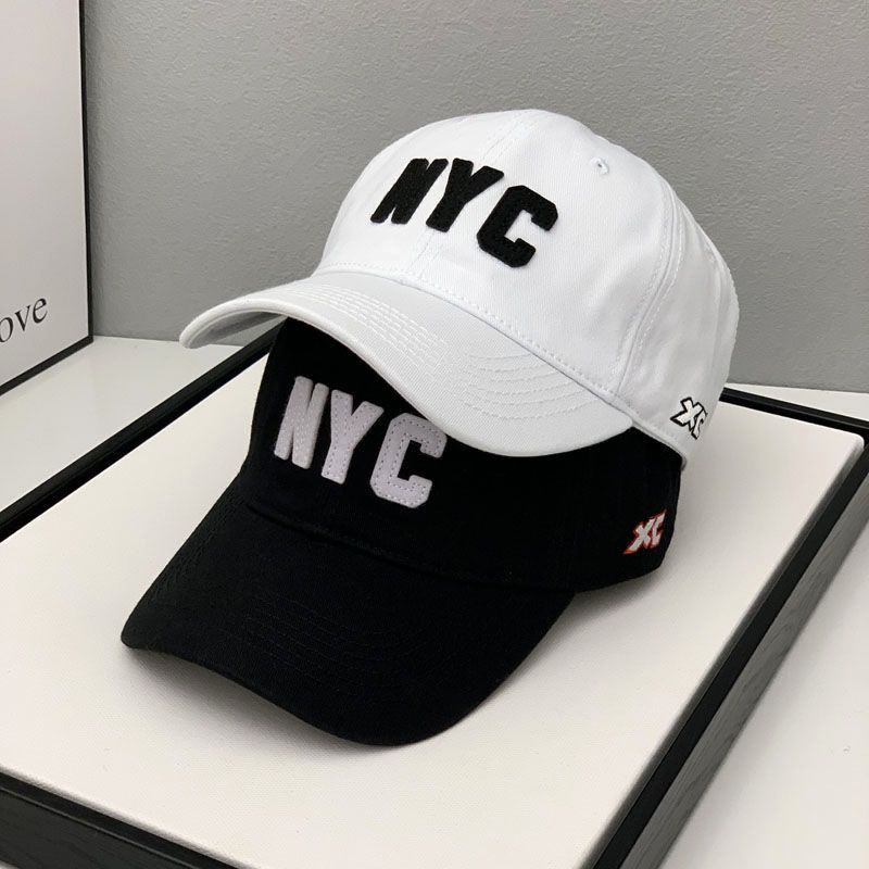 Mũ Lưỡi Trai Mềm Mại In Chữ NYC Phong Cách Đường Phố Hàn Quốc Cá Tính