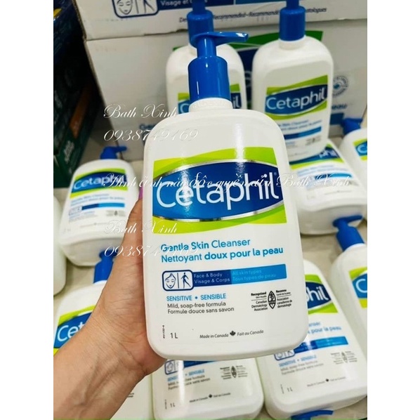 SỮA RỬA MẶT CETAPHIL chai 1 lít