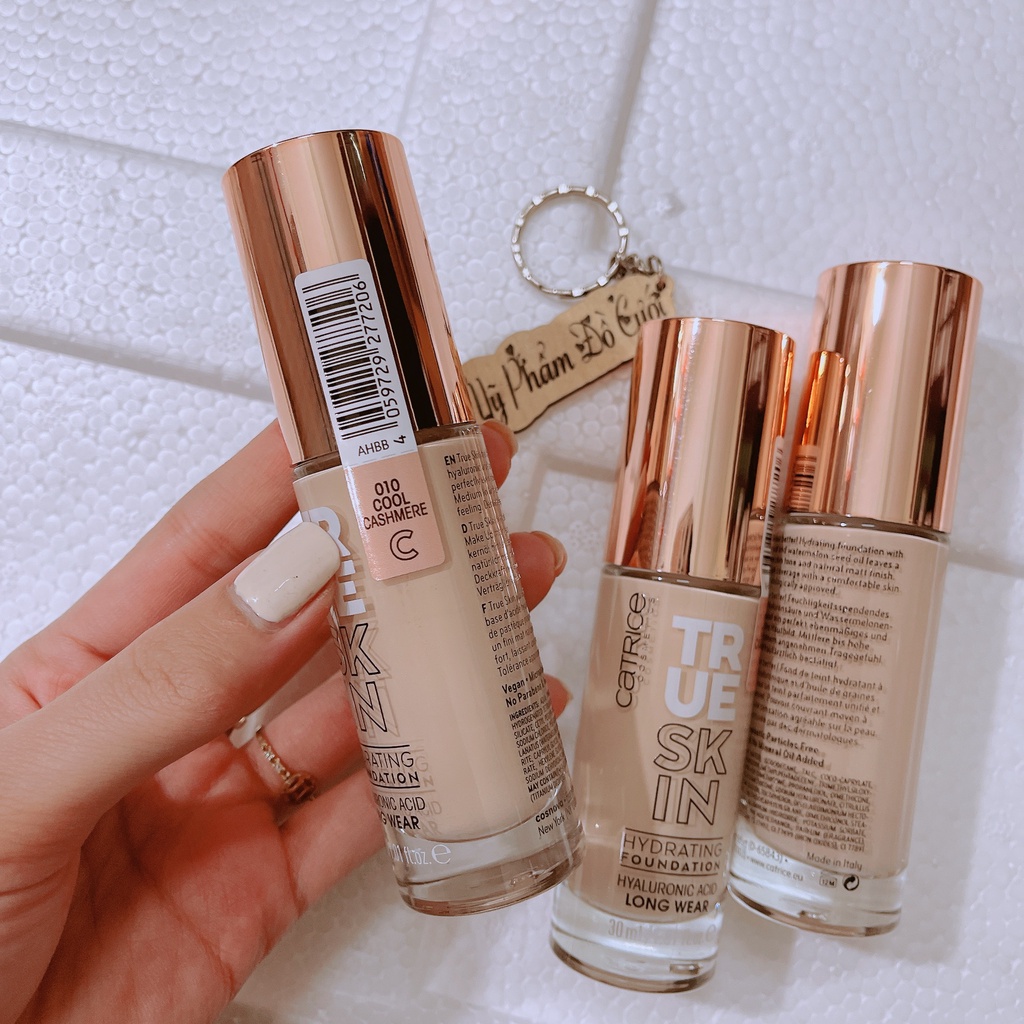 Kem Nền Catrice True Skin Hydrating Foundation 30mL [Chính Hãng]