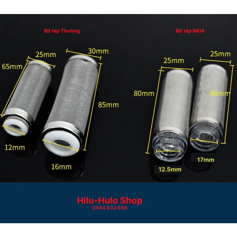 Bịt Tép Fi 12 Và Fi 16