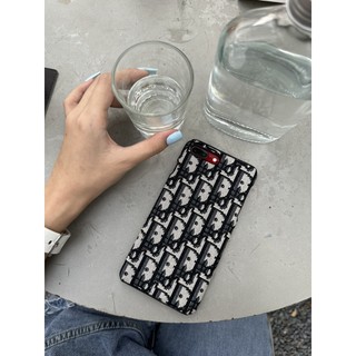 Ốp Lưng DIOR MONOGRAM CANVAS ĐEN