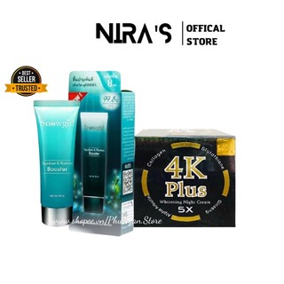 Kem 4k plus và serum vi tảo biển Thái Lan