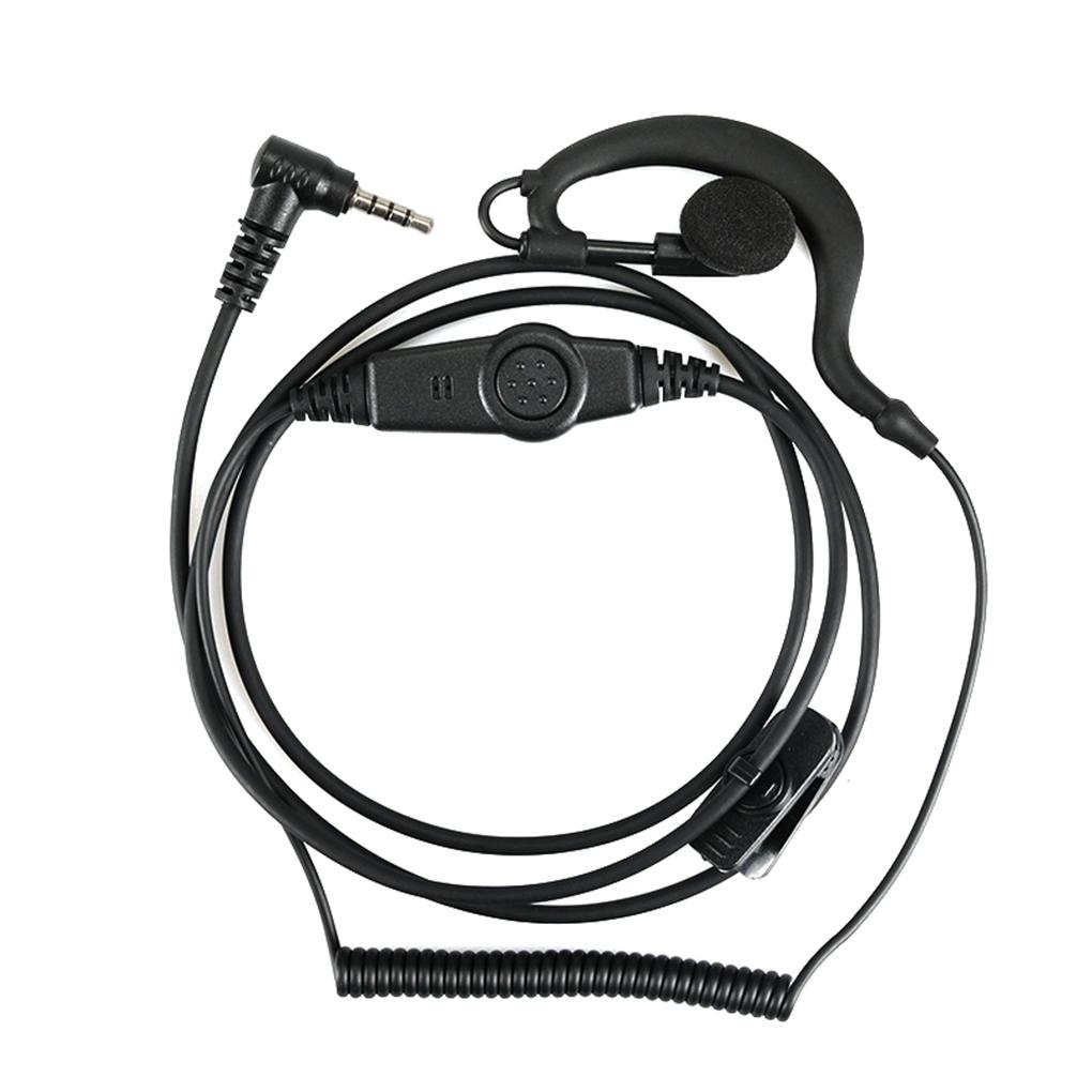 Tai Nghe Kiểu Móc Chữ G 1pin 3 5mm Thay Thế Cho Bộ Đàm Yaesu Vertex VX-2R VX-3R FT-10R