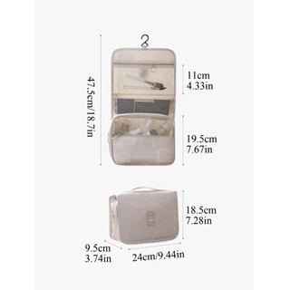[SHEIN] Túi Đựng Mỹ Phẩm Nhiều Ngăn
