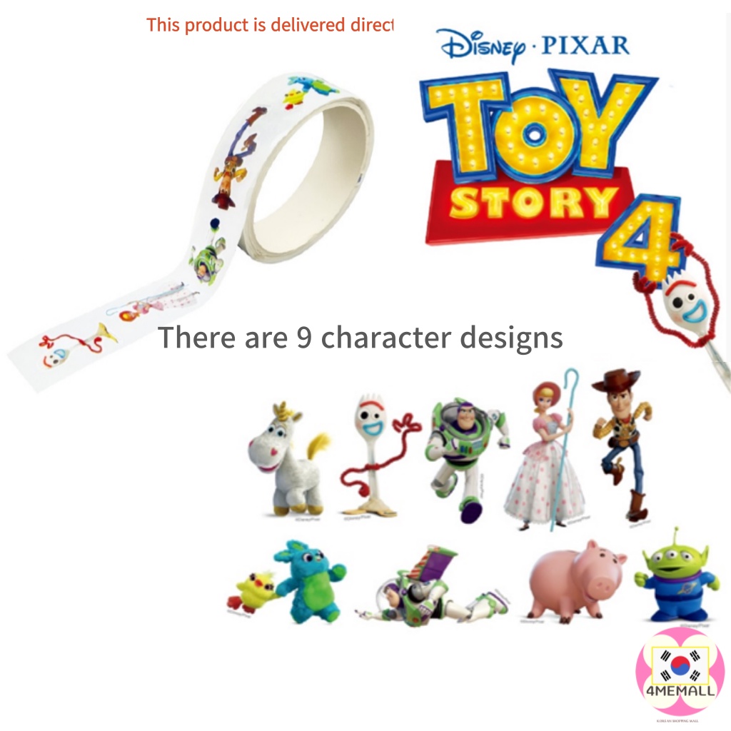 DAISO Cuộn 250 Miếng Dán Trang Trí Thiệp Hoạt Hình Disney Pixar Princess