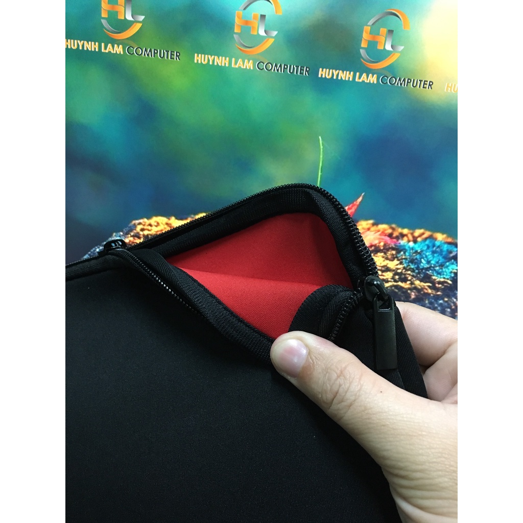 Túi chống sốc Laptop 15inch vải mềm dây kéo (HP)