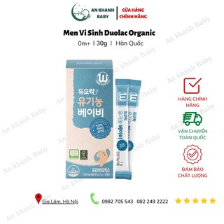 Men vi sinh DOULAC ORGANIC cho bé hộp 30 gói (Hàn Quốc)