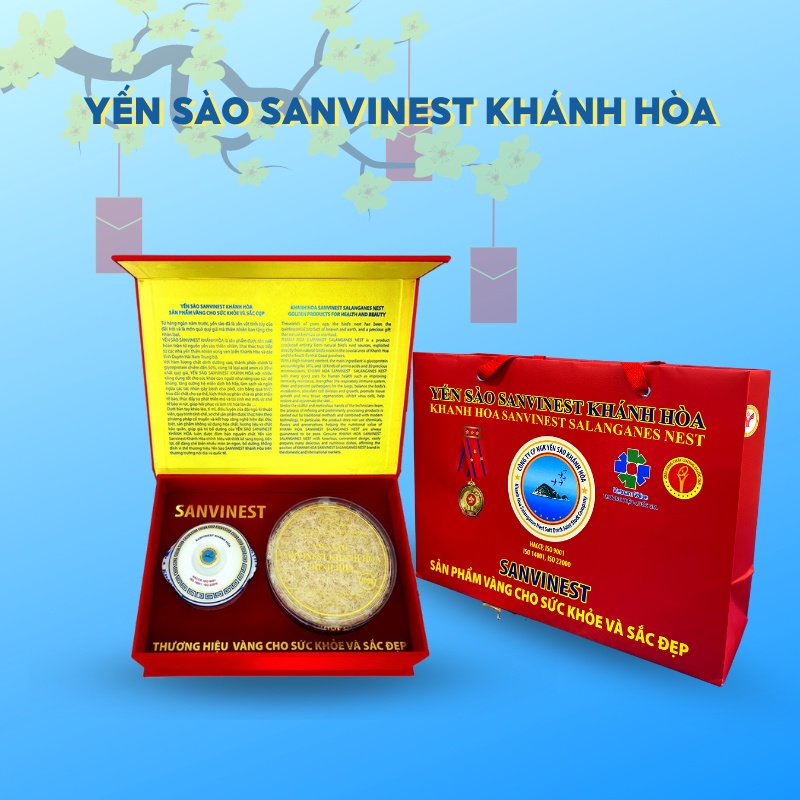 Yến sào Sanvinest Khánh Hòa chính hiệu tinh chế 50g - Q550