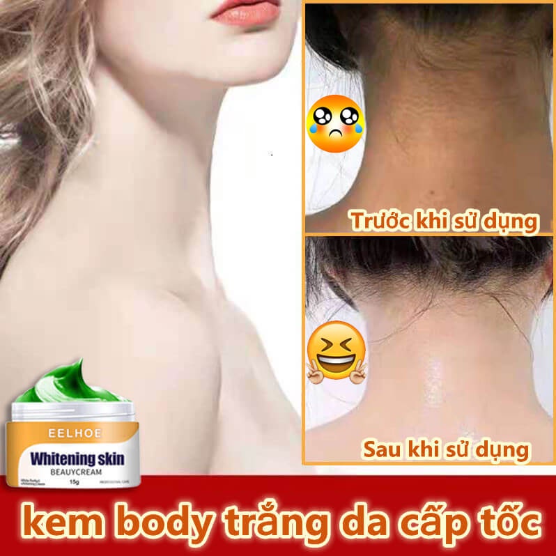 Kem bôi trắng nắch thâm đầu gối làm trắng cổ body siêu trắng nhanh Làm trắng và khử mùi vùng nách thâm đầu gối