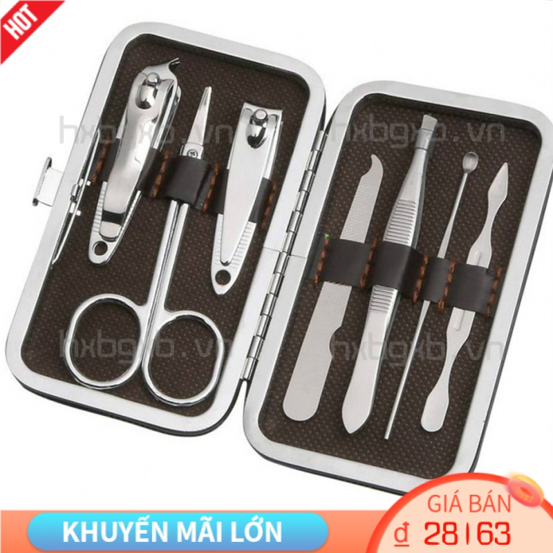 [Hàng mới về] Set 7 dụng cụ cắt móng chuyên nghiệp kèm hộp đựng