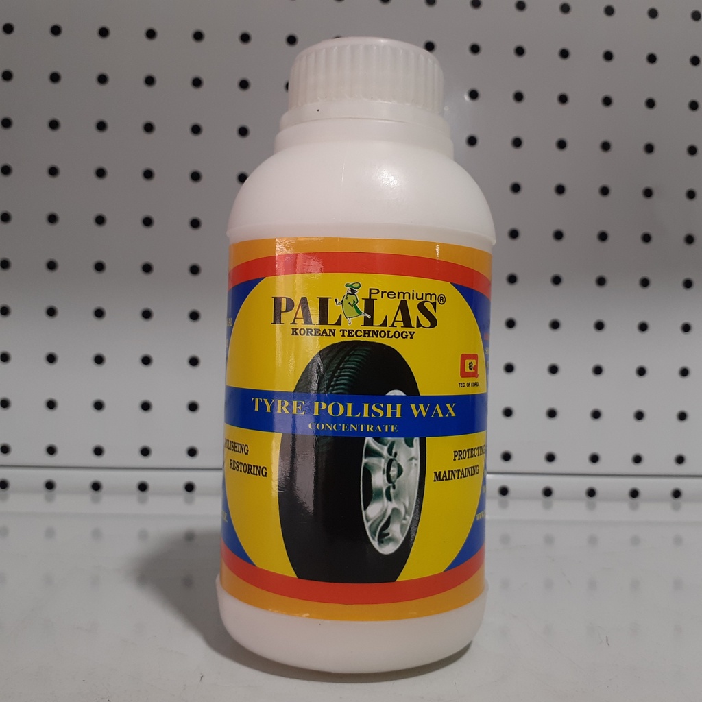 WAX bóng vỏ (lốp) ô tô - xe máy PALLAS - TRUNG NIÊN dung tích 500ml (500ml pha với 1500ml nước sạch) công nghệ KOREA
