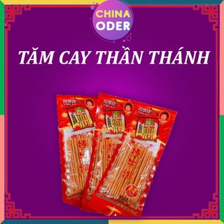 Tăm cay, que cay, đồ ăn vặt cay trung quốc ngon ngon