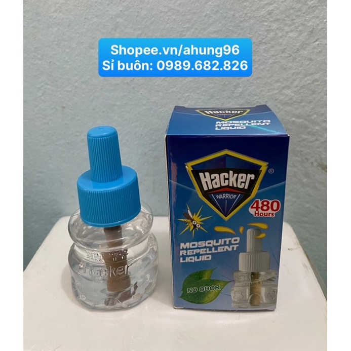 NDH0081 Tinh dầu đuổi muỗi Hacker , tinh dầu Hacker Sịn, tinh dầu đuổi muỗi chiết xuất từ xả hiệu quả AHung96