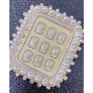Charm logo thương hiệu gắn đá