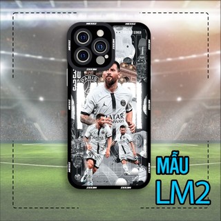 Ốp lưng iphone samsung xiaomi oppo cạnh vuông JMCase Lionel Messi M10 PSG Argentina