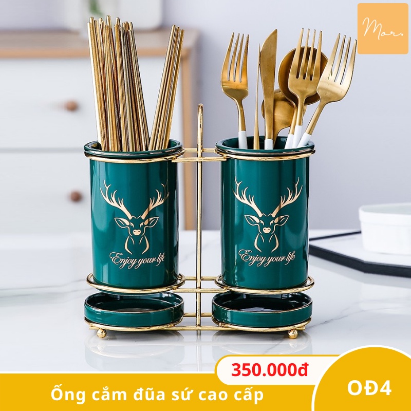 Ống cắm đũa sứ cao cấp