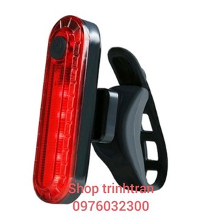 Bộ đèn hậu chớp cảnh báo, đèn chiếu sáng xe đạp có còi cho xe đạp có sạc USB, chống nước.