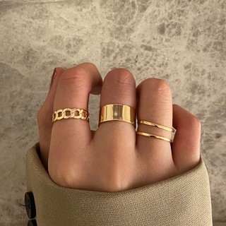 Set 3 nhẫn phong cách