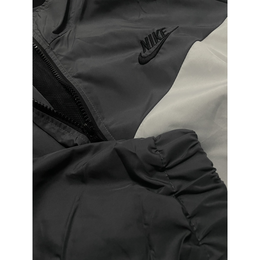 Áo Khoác Jacket Nike Swoosh Woven v2 Vintage Nam Nữ Vải Dù 2 Lớp Cao Cấp LBsar