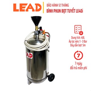 Bình phun bọt tuyết LEAD LE40L, Dung tích 40L, Chuyên dùng rửa xe không chạm