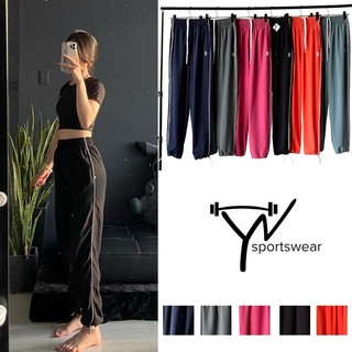 Quần Jogger nữ phối sọc thể thao , quần dài jogger nữ chất thun tập gym yoga nhảy dance siêu chất