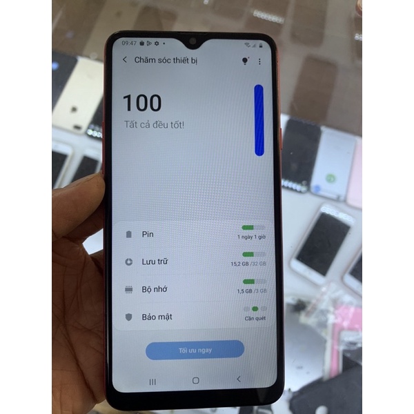 Điện thoại samsung A20s đẹp 98-99%