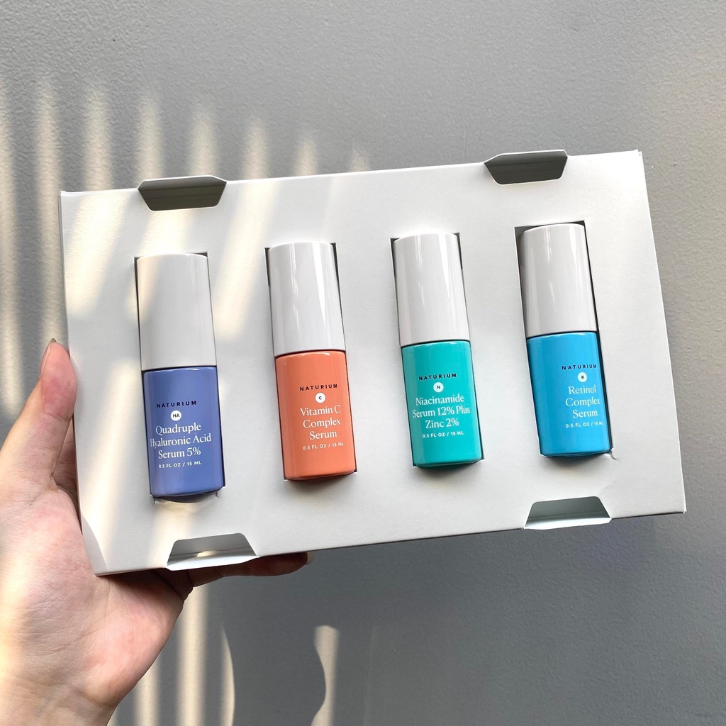 Set Serum Naturium The Superstars Mini Serum 15ml