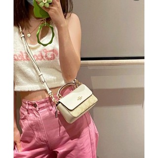 Túi C0**ACH - Mini Josie top handle da thật sang chảnh