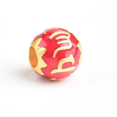 Hạt Xỏ Vòng Tay Bện Thủ Công Sáu Chiều Màu Vàng Cát Bảo Quản Không Gây Dị Ứng Phụ Kiện Trang Sức Vòng Tay Bảo Quản Mạnh Mẽ Màu Sắc Truyền Thống diy