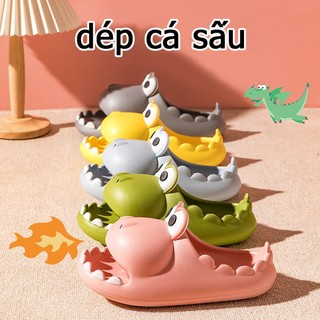 Dép EVA dép cá sấu dép crocs nữ Khủng Long Hoạt Hình Thời Trang Nữ dép cá sấu cho người lớn giải phóng mặt bằng mùa hè