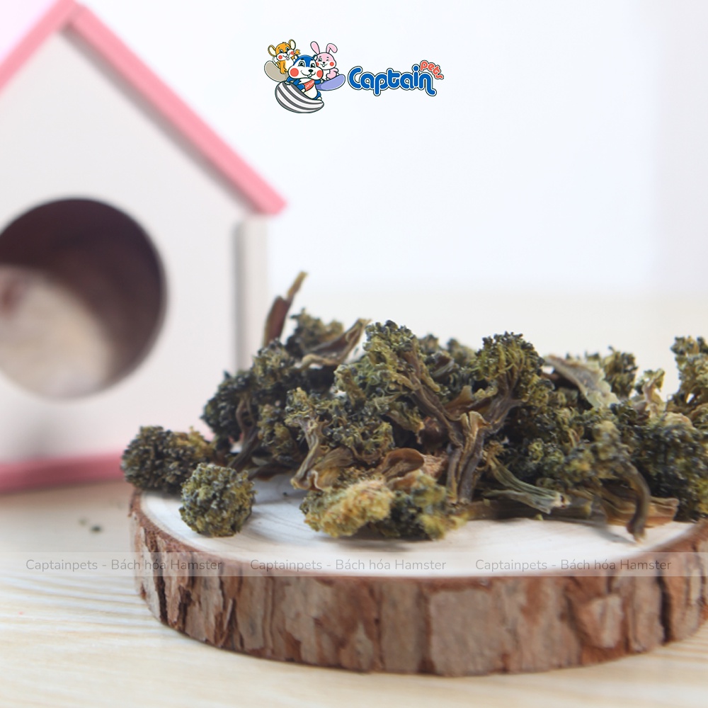 Bông cải xanh sấy khô cho thú nhỏ