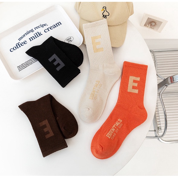 Vớ Tất ESSENTIALS cao cổ Nam Nữ phong cách thể thao, trẻ trung, năng động.