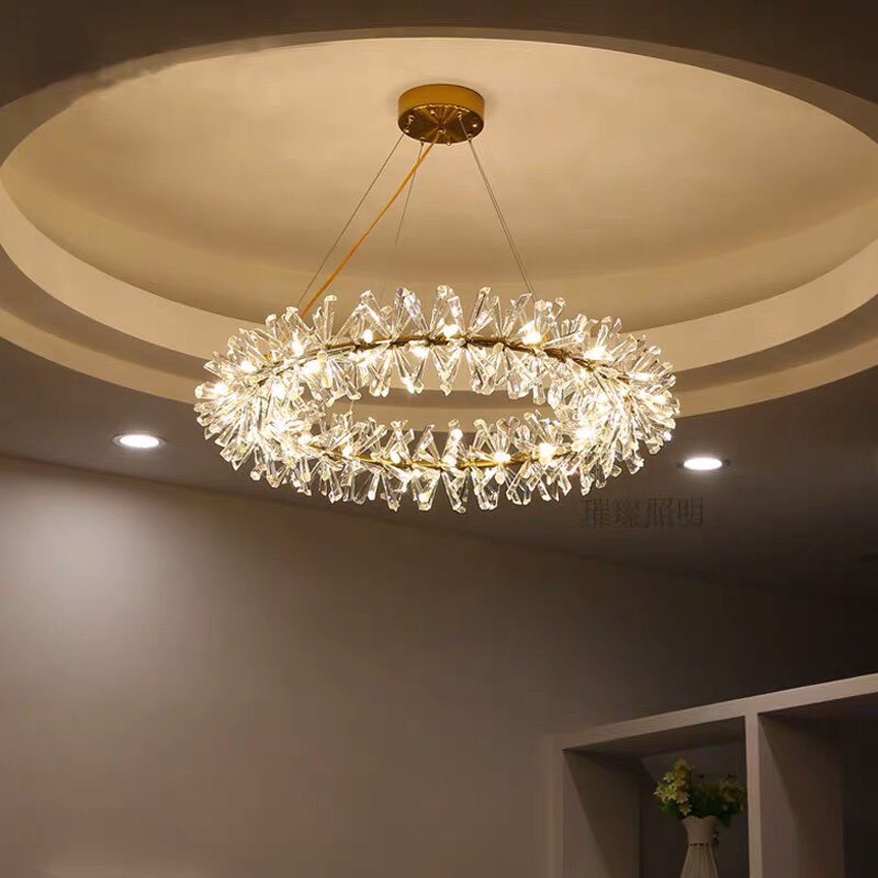 Đèn chùm thả PHALE K9 vương miện phong cách HIỆN ĐẠI